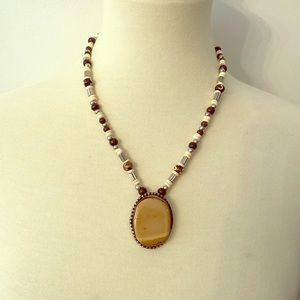 🏜boho beaded necklace 🏜